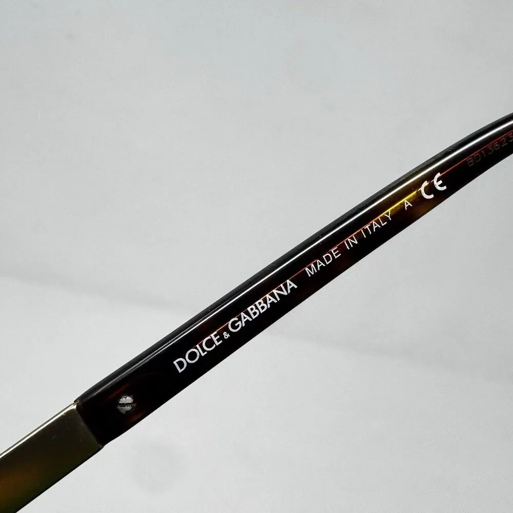 Dolce & Gabbana DG3217 502 Havana Gold Eyeglass Frames 53-17-145